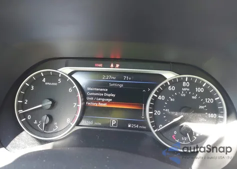 2022 Nissan Sentra Sv Xtronic Cvt из США, поврежденный, VIN 3N1AB8CV0NY246860